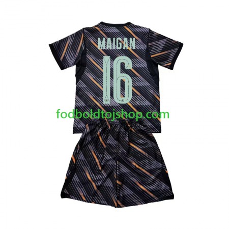 Frankrig Mike Maignan 16 Målmand Børn Hjemme trøje World Cup 2026 S/S Frankrig Mike Maignan 16 Målmand Børn Hjemme trøje World Cup 2026 S/S